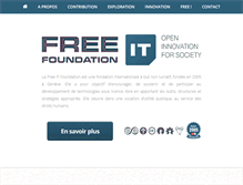 Tablet Screenshot of free-it-foundation.org